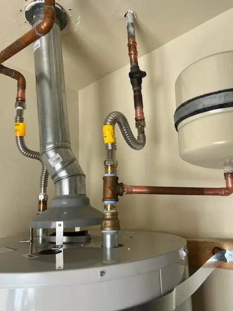 Water heater installation and plumbing repair in Roxbury